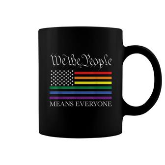 Equality We The People Means Everyone Coffee Mug | Mazezy
