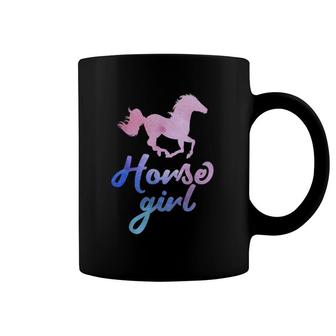 Equestrian Tee Horse Riding Horse Girl Coffee Mug | Mazezy