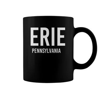 Erie Pennsylvania Pa Usa Patriotic Vintage Sports Coffee Mug