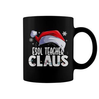 Esol Teacher Santa Claus Christmas Matching Costume Coffee Mug | Mazezy