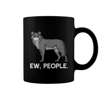 Ew People Wolf Coffee Mug | Mazezy