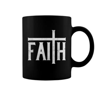 Faith Cross God Jesus Christ Prayer Religious Christian Coffee Mug | Mazezy DE