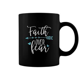 Faith Over Fear Faith Over Fear Coffee Mug | Mazezy
