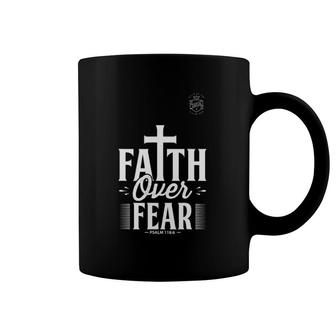 Faith Over Fear Psalm 1186 Ver2 Coffee Mug | Mazezy