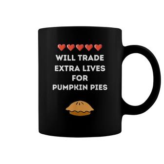 Fall Gaming Gamer Pumpkin Pie Video Game Pies Coffee Mug | Mazezy