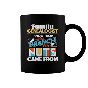 Family Genealogist - Genealogy Ancestry Family Historian Coffee Mug | Mazezy