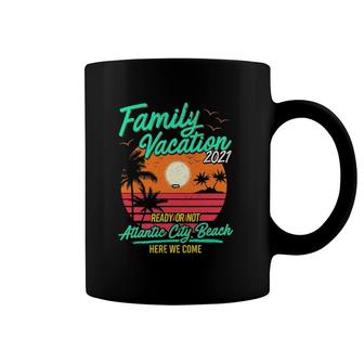Family Vacation 2021 Atlantic City Beach Trip Funny Gift Coffee Mug | Mazezy