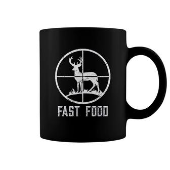 Fast Food Deer Hunting Funny Gift Coffee Mug | Mazezy