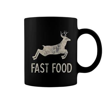 Fast Food Funny Deer Hunting Season Coffee Mug | Mazezy