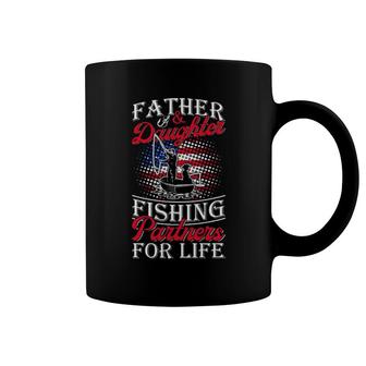 Father And Daughter Fishing Partners For Life Coffee Mug | Mazezy