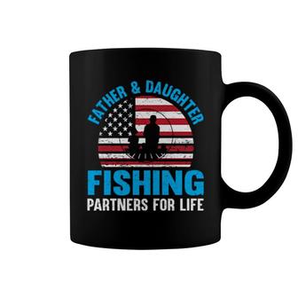 Father & Daughter Fishing Partners For Life Coffee Mug | Mazezy