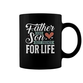 Father And Son Best Friends For Life Lovers Dad Father's Day Coffee Mug | Mazezy
