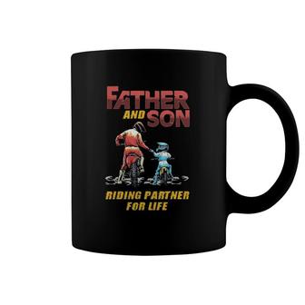 Father And Son Riding Partner For Life Coffee Mug | Mazezy