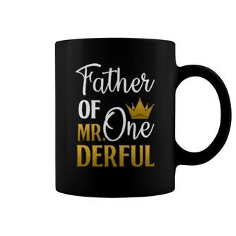 Father Of Mr Onederful 1St Birthday Father's Day First Daddy Coffee Mug | Mazezy