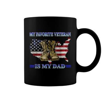 Father Veterans Day My Favorite Veteran Is My Dad Coffee Mug | Mazezy