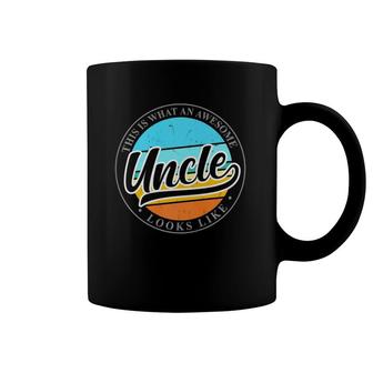 Father's Day Birthday Gift For Uncle From Niece Or Nephew Coffee Mug | Mazezy