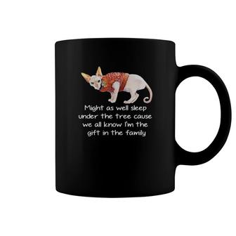 Favorite Family Sphynx Cat Christmas Humor Classic Coffee Mug | Mazezy