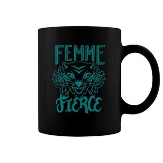 Femme Fierce Coffee Mug | Mazezy