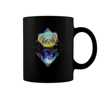 Ferret From Space - Cosmic Polecat Pet Ferret Coffee Mug | Mazezy