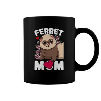 Ferret Mom Mother's Day Gift Coffee Mug | Mazezy