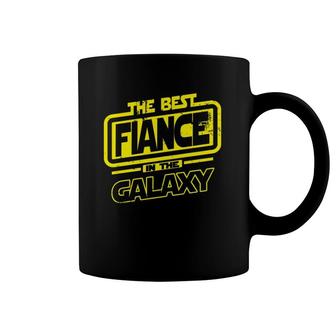Fiance The Best In The Galaxy Wedding Gift Coffee Mug | Mazezy