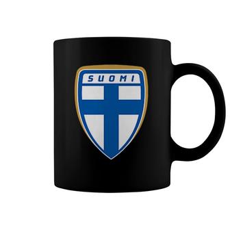 Finland Soccer Jersey 2020 2021 Euros Suomi Football Team Coffee Mug | Mazezy