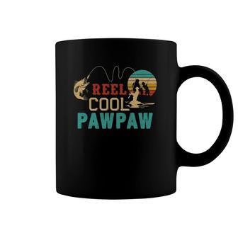 Fishing Reel Cool Pawpaw Father's Day Gift Fisherman Pawpaw Coffee Mug | Mazezy