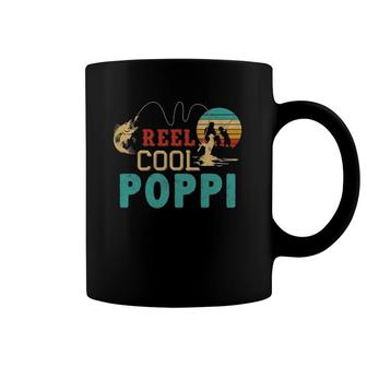 Fishing Reel Cool Poppi Father’S Day Gift Fisherman Poppi Coffee Mug | Mazezy