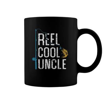 Fishing Reel Cool Uncle Father’S Day Gift Fisherman Uncle Coffee Mug | Mazezy