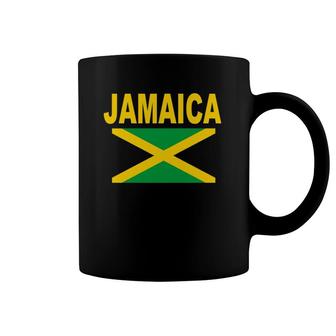 Flag Jamaica Jamaican Flags Travel Gift Top Coffee Mug | Mazezy