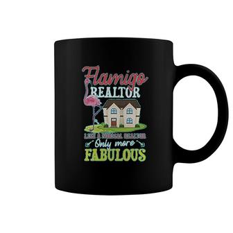 Flamingo Realtor Only More Fabulous Coffee Mug | Mazezy