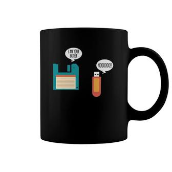 Floppy Disk & Usb Flash Drive I Am Your Father Coffee Mug | Mazezy