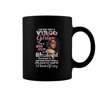 Floral I Am Not Just A Virgo Girl Coffee Mug | Mazezy