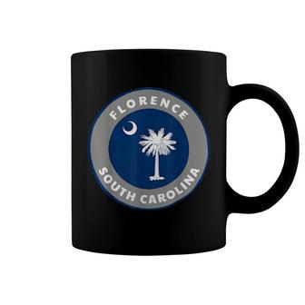 Florence South Carolina Sc Flag Pride Badge Souvenir Coffee Mug | Mazezy