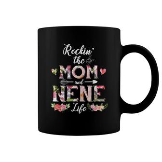 Flower Rockin The Mom And Nene Life Coffee Mug | Mazezy
