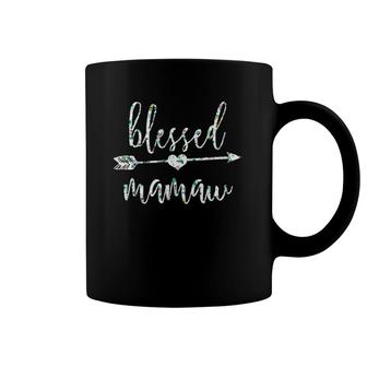 Flowers Cute Tropical Blessed Mamaw Coffee Mug | Mazezy