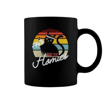 For The Homies Cat Pouring Milk Funny Cat Lover Gifts Coffee Mug | Mazezy