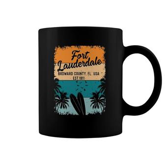 Fort Lauderdale Beach Souvenirs From Florida Gifts Men Women Pullover Coffee Mug | Mazezy