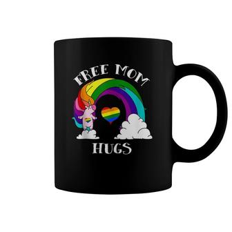 Free Mom Hugs Lgbt Lgbtq Gay Pride Coffee Mug | Mazezy
