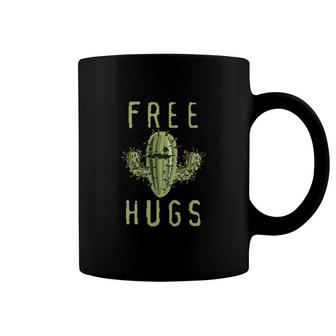 Free Strong Cactus Hugs Coffee Mug | Mazezy