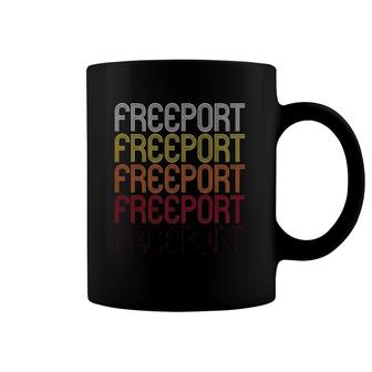 Freeport, Ny Vintage Style New York Coffee Mug | Mazezy
