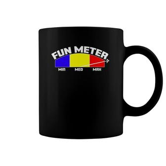 Fun Meter Off The Charts Coffee Mug | Mazezy