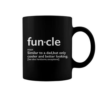 Funcle Gift For Uncle Graphic Coffee Mug | Mazezy