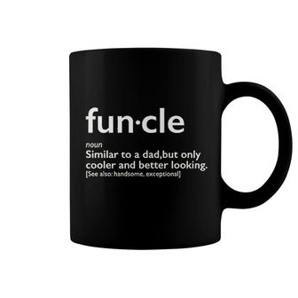 Funcle Gift For Uncle Graphic Sarcastic Coffee Mug | Mazezy