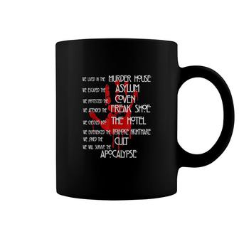 Funny American Movies Horror Story Coffee Mug | Mazezy