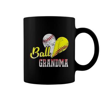 Funny Ball Grandma Baseball Softball Coffee Mug | Mazezy