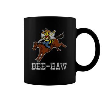 Funny Bee Kids Cowboy Gifts Boys Girls Horse Rodeo Coffee Mug | Mazezy