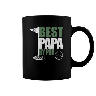 Funny Best Papa By Par Father's Day Golf Dad Grandpa Gift Coffee Mug | Mazezy