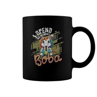 Funny Bubble Tea Unicorn Boba Tea Coffee Mug | Mazezy