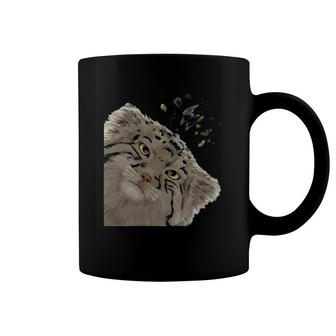 Funny Curious Manul Cat Cat Lover Coffee Mug | Mazezy
